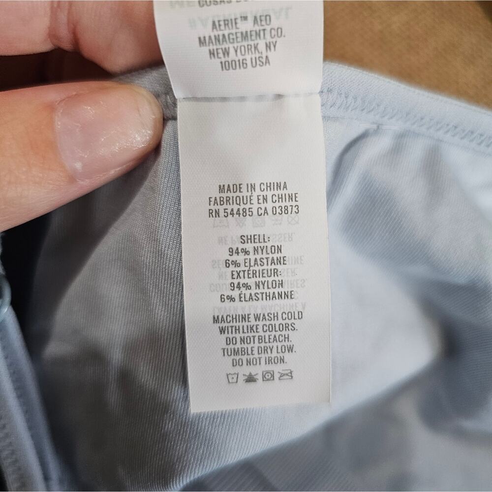NWT Aerie Ribbed One Shoulder Top - Picture 6 of 8